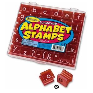 Learning Resources Lowercase Alphabet Stamps